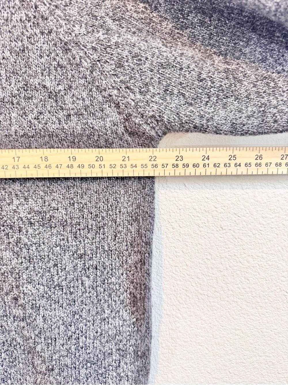 Vtg GAP Factory Shetland Wool Sweater Grunge Normcore Grandpa Core Gray M H46 - Picture 5 of 8